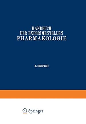 Immagine del venditore per Pyridin, Chinolin, Chinin, Chininderivate. Cocaingruppe. Curare und Curarealkaloide. Veratrin und Protoveratrin. Aconitingruppe. Pelletierin. . Pharmakologie) (German Edition) by Bock, J., Boehm, R., Bürgi, E., Cushny, Arthur R., Cremer, M., Dixon, Walter E., Ellinger, A., Ellinger, Ph., Faust, E. St., Fröhlich, Alfred, Fühner, H., Gottlieb, R., Gros, O., Heffter, A., Henderson, L. J., Heubner, W., Höber, R., Hunt, Reid, Jacoby, Martin, Joachimoglu, G., Jodlbauer, A., Kobert, R., Kochmann, M., Loewy, A., Magnus, R., Pohl, J., Poulsson, E., Rohde, E., Rost, E., Straub, W., Spiro, K., Trendelenburg, P., Wiechowski, W. [Paperback ] venduto da booksXpress