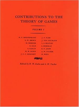 Image du vendeur pour Contributions to the Theory of Games (AM-24), Volume I (Annals of Mathematics Studies) (Volume 1) [Paperback ] mis en vente par booksXpress