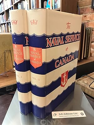 Imagen del vendedor de The Naval Service of Canada Two Volume Set : It's Official History Origins and Early Years and Activites on Shore During the Second World War a la venta por Ed's Editions LLC, ABAA