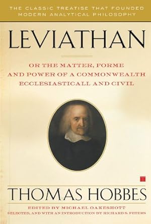 Imagen del vendedor de Leviathan: Or the Matter, Forme, and Power of a Commonwealth Ecclesiasticall and Civil [Soft Cover ] a la venta por booksXpress