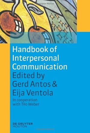 Immagine del venditore per Handbook of Interpersonal Communication (Handbooks of Applied Linguistics [Hal]) [Paperback ] venduto da booksXpress