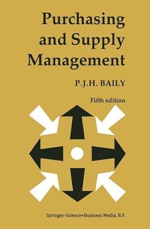 Imagen del vendedor de Purchasing and Supply Management by Baily, P. J. H. [Paperback ] a la venta por booksXpress