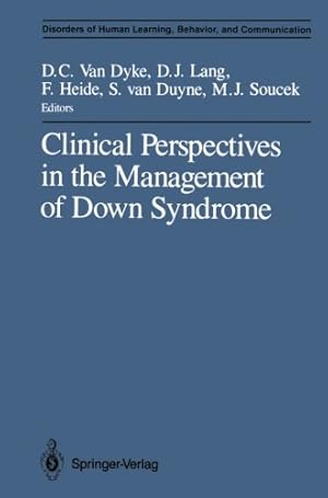 Immagine del venditore per Clinical Perspectives in the Management of Down Syndrome (Disorders of Human Learning, Behavior, and Communication) [Paperback ] venduto da booksXpress