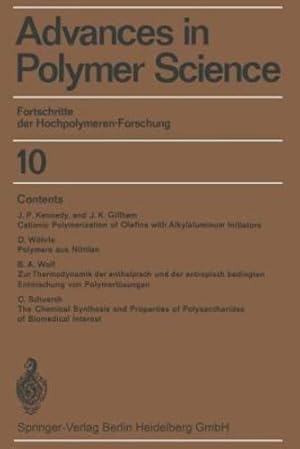 Immagine del venditore per Fortschritte Der Hochpolymeren-Forschung (Advances in Polymer Science) (English and German Edition) by Cantow, H.-J., DallAsta, G., Ferry, J. D., Fujita, H., Kern, W., Natta, G., Okamura, S., Overberger, C. G., Prins, W., Schulz, G. V., Slichter, William P., Staverman, A. J., Stille, J. K., Stuart, H. A. [Paperback ] venduto da booksXpress