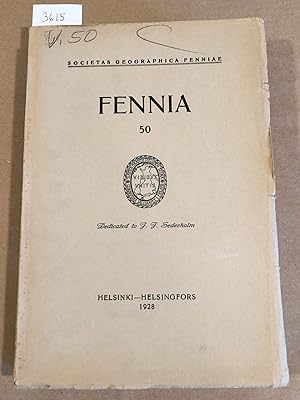 Imagen del vendedor de FENNIA 50 ( nos. 1 -43, 1928) a la venta por Carydale Books