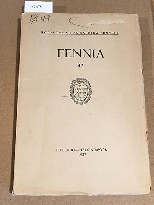 Imagen del vendedor de FENNIA 47 ( nos. 1 -14 , 1927) a la venta por Carydale Books