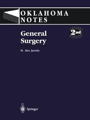 Bild des Verkufers fr General Surgery (Oklahoma Notes) by Jacocks, M. Alex [Paperback ] zum Verkauf von booksXpress