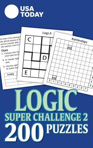 Seller image for USA Today Logic Super Challenge 2 : 200 Puzzles for sale by GreatBookPrices