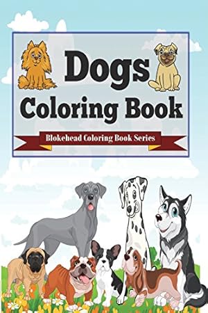 Imagen del vendedor de Dogs Coloring Book [Soft Cover ] a la venta por booksXpress