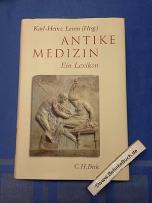 Imagen del vendedor de Antike Medizin : Ein Lexikon. hrsg. von Karl-Heinz Leven. a la venta por Antiquariat BehnkeBuch