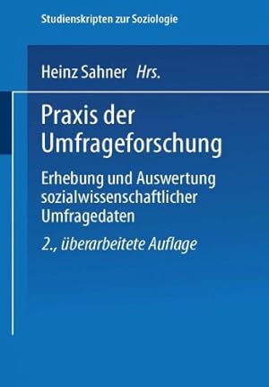 Immagine del venditore per Praxis der Umfrageforschung (Studienskripten zur Soziologie) (German Edition) by Porst, Rolf [Paperback ] venduto da booksXpress