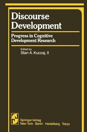 Seller image for Discourse Development: Progress in Cognitive Development Research (Springer Series in Cognitive Development) [Paperback ] for sale by booksXpress