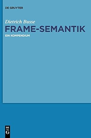 Imagen del vendedor de Frame-Semantik (German Edition) [Hardcover ] a la venta por booksXpress