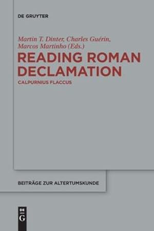 Image du vendeur pour Reading Roman Declamation - Calpurnius Flaccus (Issn) [Paperback ] mis en vente par booksXpress