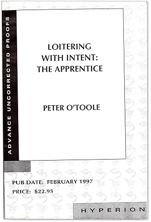 Loitering With Intent: The Apprentice.