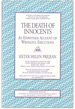 The Death of Innocents: An Eyewitness Account of Wrongful Executions.