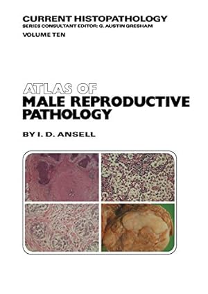 Seller image for Atlas of Male Reproductive Pathology (Current Histopathology) (Volume 10) [Soft Cover ] for sale by booksXpress
