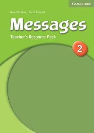Image du vendeur pour Messages 2 Teacher's Resource Pack by Levy, Meredith, Ackroyd, Sarah [Paperback ] mis en vente par booksXpress