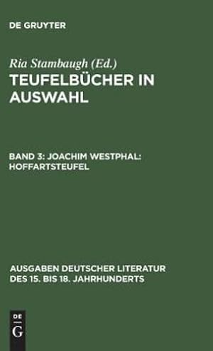 Image du vendeur pour Joachim Westphal: Hoffartsteufel (Teufelbuecher in Auswahl) (German Edition) [Hardcover ] mis en vente par booksXpress