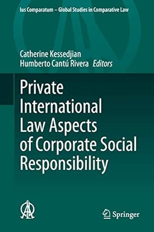 Seller image for Private International Law Aspects of Corporate Social Responsibility (Ius Comparatum - Global Studies in Comparative Law (42)) [Hardcover ] for sale by booksXpress