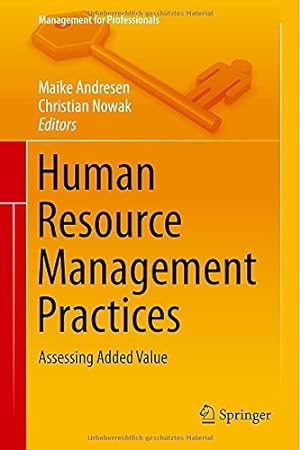 Immagine del venditore per Human Resource Management Practices: Assessing Added Value (Management for Professionals) [Hardcover ] venduto da booksXpress