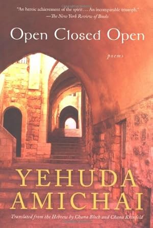 Seller image for Open Closed Open: Poems by Amichai, Yehuda [Paperback ] for sale by booksXpress