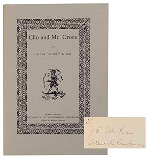 Clio and Mr. Croce (Signed First Edition)
