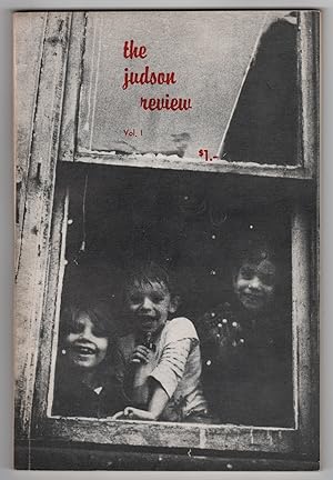 Bild des Verkufers fr The Judson Review 1 (Volume 1; May 1963) zum Verkauf von Philip Smith, Bookseller