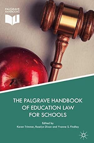 Seller image for The Palgrave Handbook of Education Law for Schools [Hardcover ] for sale by booksXpress