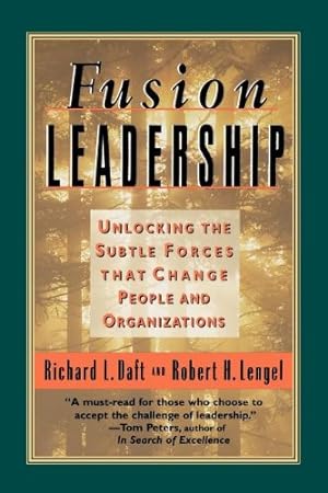 Imagen del vendedor de Fusion Leadership by Daft, Richard L, Lengel, Robert H [Paperback ] a la venta por booksXpress