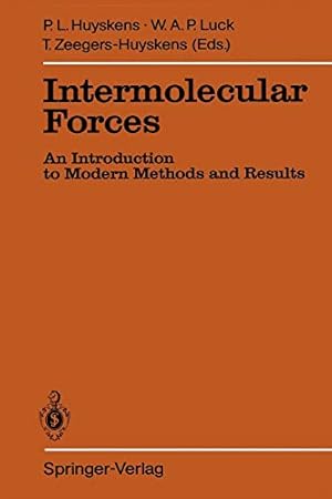 Seller image for Intermolecular Forces: An Introduction to Modern Methods and Results [Soft Cover ] for sale by booksXpress