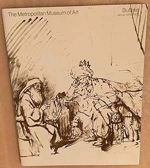 Seller image for The Metropolitan Museum of Art Bulletin, Winter 1978/1979. XXXVI Number 3. Rembrandt and the Bible for sale by Lucky Panther Books