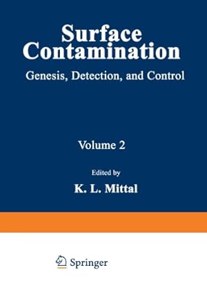 Seller image for Surface Contamination: Genesis, Detection, and Control [Paperback ] for sale by booksXpress