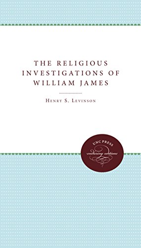 Image du vendeur pour The Religious Investigations of William James (Studies in Religion) by Levinson, Henry Samuel [Paperback ] mis en vente par booksXpress