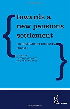 Image du vendeur pour Towards a New Pension Settlement by McClymont, Gregg [Paperback ] mis en vente par booksXpress
