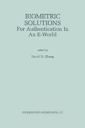 Immagine del venditore per Biometric Solutions: For Authentication in an E-World (The Springer International Series in Engineering and Computer Science) [Paperback ] venduto da booksXpress