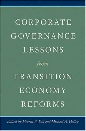 Immagine del venditore per Corporate Governance Lessons from Transition Economy Reforms [Paperback ] venduto da booksXpress
