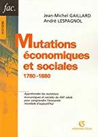 Image du vendeur pour Mutations conomiques Et Sociales : 1780-1880 mis en vente par RECYCLIVRE