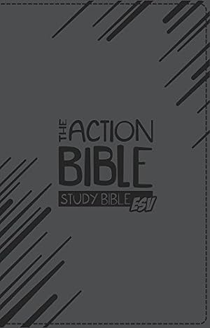 Image du vendeur pour The Action Bible Study Bible ESV (Gray) by Cook, David C [Imitation Leather ] mis en vente par booksXpress