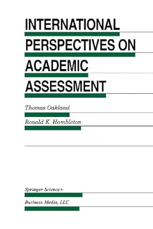 Seller image for International Perspectives on Academic Assessment (Evaluation in Education and Human Services) [Paperback ] for sale by booksXpress