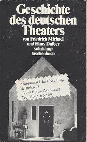 Geschichte des deutschen Theaters