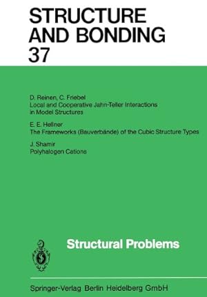 Imagen del vendedor de Structural Problems (Structure and Bonding) (Volume 37) by Duan, Xue, Gade, Lutz H., Parkin, Gerard, Poeppelmeier, Kenneth R., Takano, Mikio, Armstrong, Fraser Andrew, Mingos, David Michael P. [Paperback ] a la venta por booksXpress