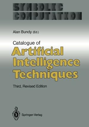 Seller image for Catalogue of Artificial Intelligence Techniques (Symbolic Computation) [Paperback ] for sale by booksXpress