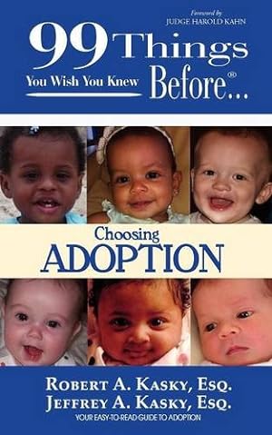 Seller image for 99 Things You Wish You Knew Before Choosing Adoption [Soft Cover ] for sale by booksXpress