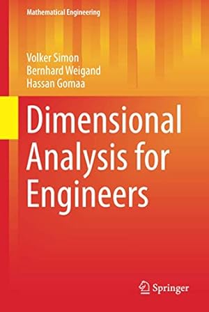 Imagen del vendedor de Dimensional Analysis for Engineers (Mathematical Engineering) [Hardcover ] a la venta por booksXpress