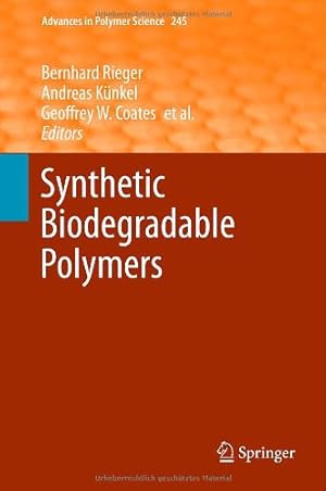 Seller image for Synthetic Biodegradable Polymers (Advances in Polymer Science) [Hardcover ] for sale by booksXpress