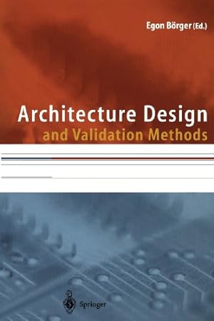 Bild des Verkufers fr Architecture Design and Validation Methods [Paperback ] zum Verkauf von booksXpress
