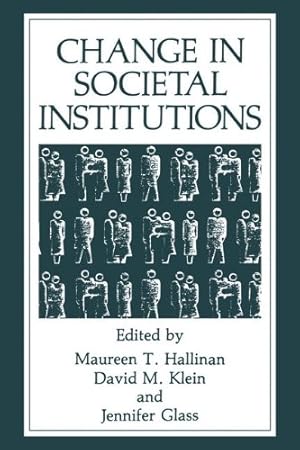 Seller image for Change in Societal Institutions [Paperback ] for sale by booksXpress