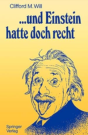 Seller image for .und Einstein hatte doch recht (German Edition) by Will, Clifford M. [Paperback ] for sale by booksXpress