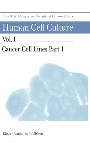 Bild des Verkufers fr Cancer Cell Lines, Part 1 [Hardcover ] zum Verkauf von booksXpress